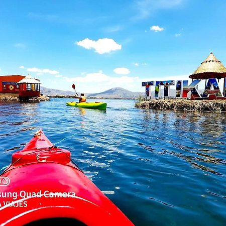 Отель Uros Aruma-Uro On Uros Floating Islands Пуно Экстерьер фото